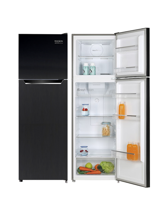 EVEREST 9.5 cu.ft. Two-door no-frost inverter refrigerator|Energy Efficient Inverter Compressor|Multi Air Flow Cooling System Stylish Interior LED Light| 5.6f.t|46kg.|ET2RN268IV/C