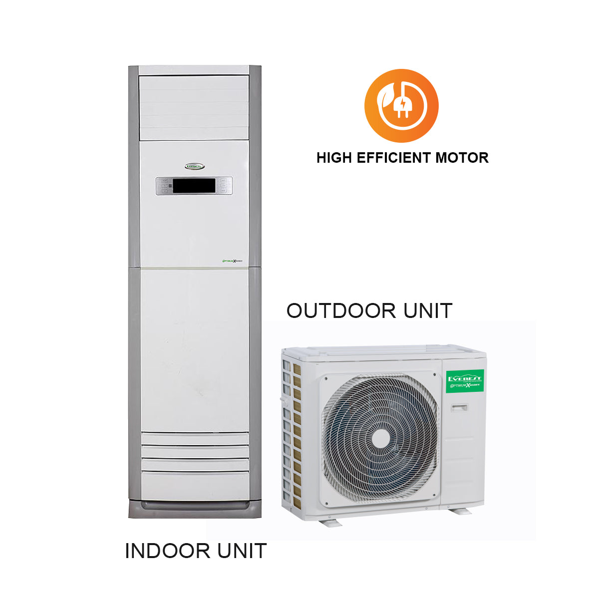 Everest Split Type Floor Standing Aircon 3.0 TR - ET36XFS/M