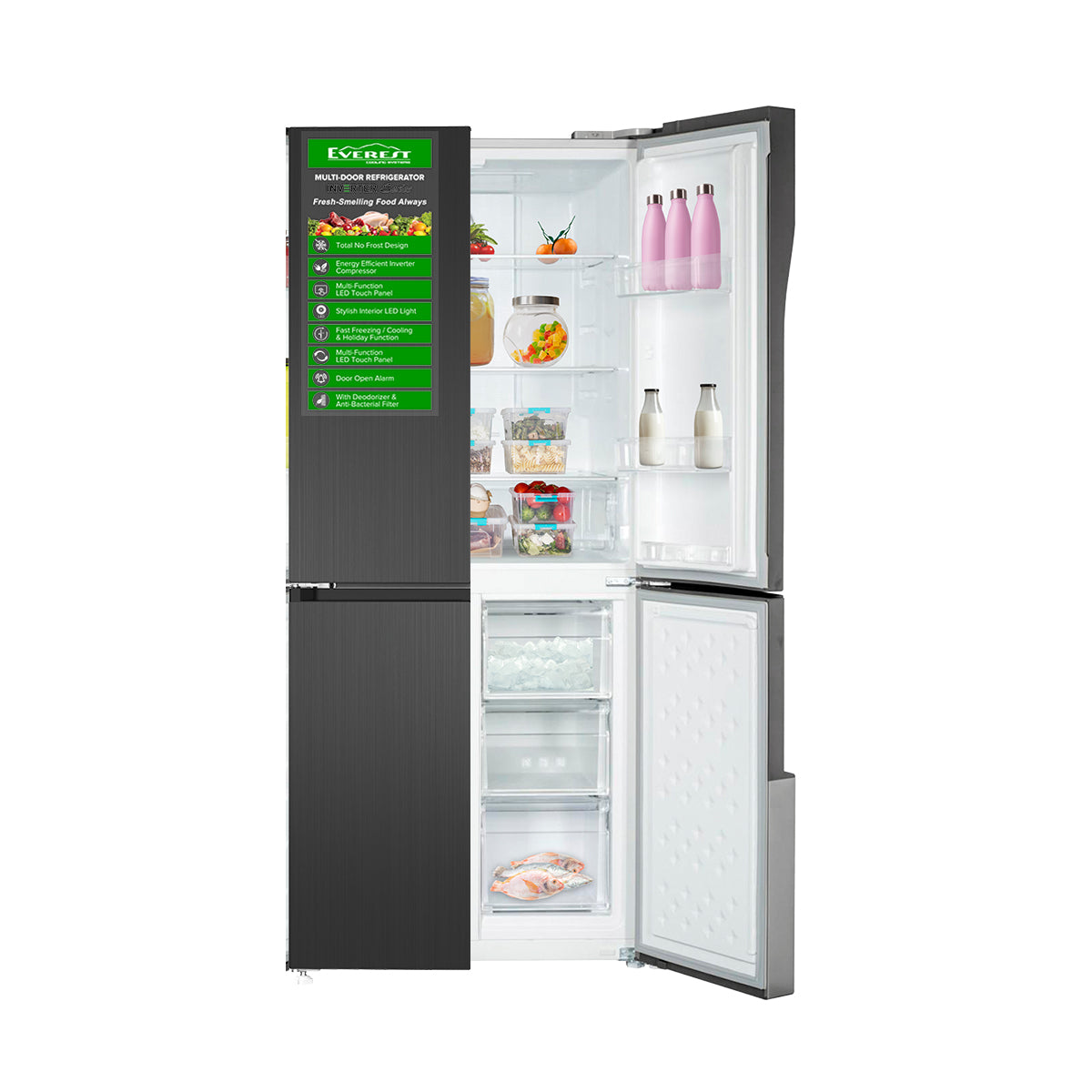 16.5 cu.ft 4-Door Refrigerator No Frost Inverter