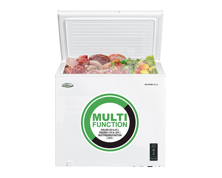 Everest Chest Freezer Inverter 7.6 cu.ft. - ETCF076IV/M