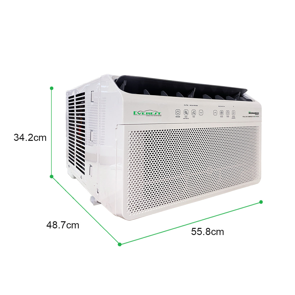 1.5 HP Window Type Inverter Top Discharge with wifi