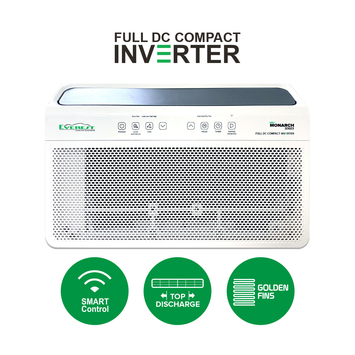 1.5 HP Window Type Inverter Top Discharge with wifi