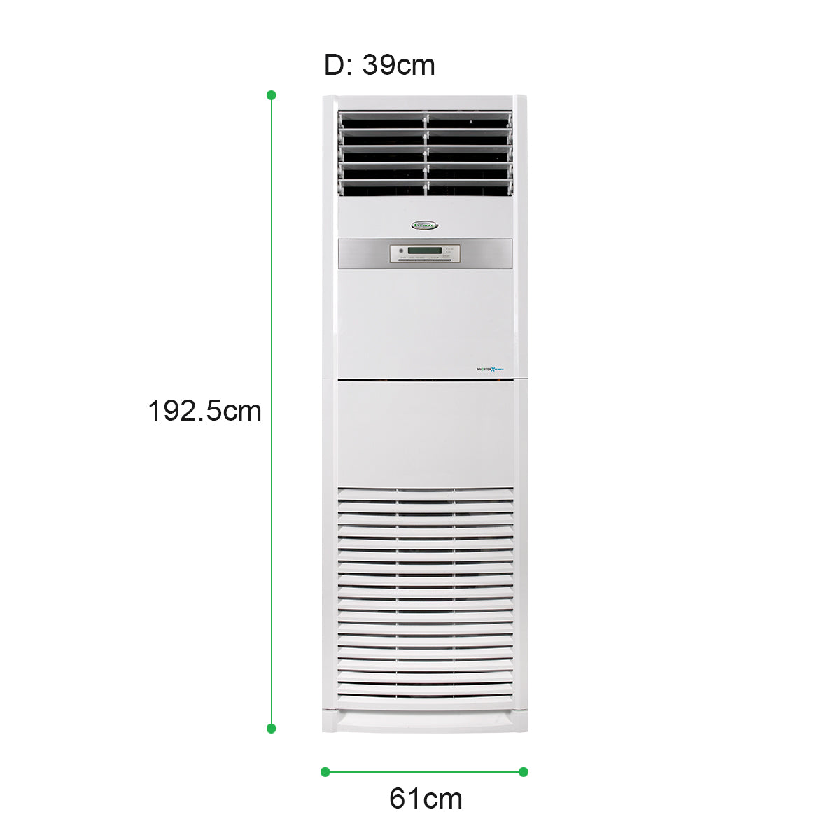 Everest Split Type Floor Standing Inverter Aircon 5.0 TR - ETIV601XFS/M