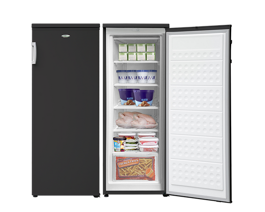 EVEREST 7.1 Upright Freezer Defrost|Faster Cooling System| Mechanical Temperature Control| Adjustable Front Feet| Easy Grip Handle|Dimensions: (DxWxH)54.5x56.6x143.0cm|4.7 ft|45kg||ETUF071/C
