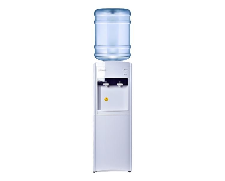 Hot and Cold Top Load Water Dispenser with Bottom Compartment