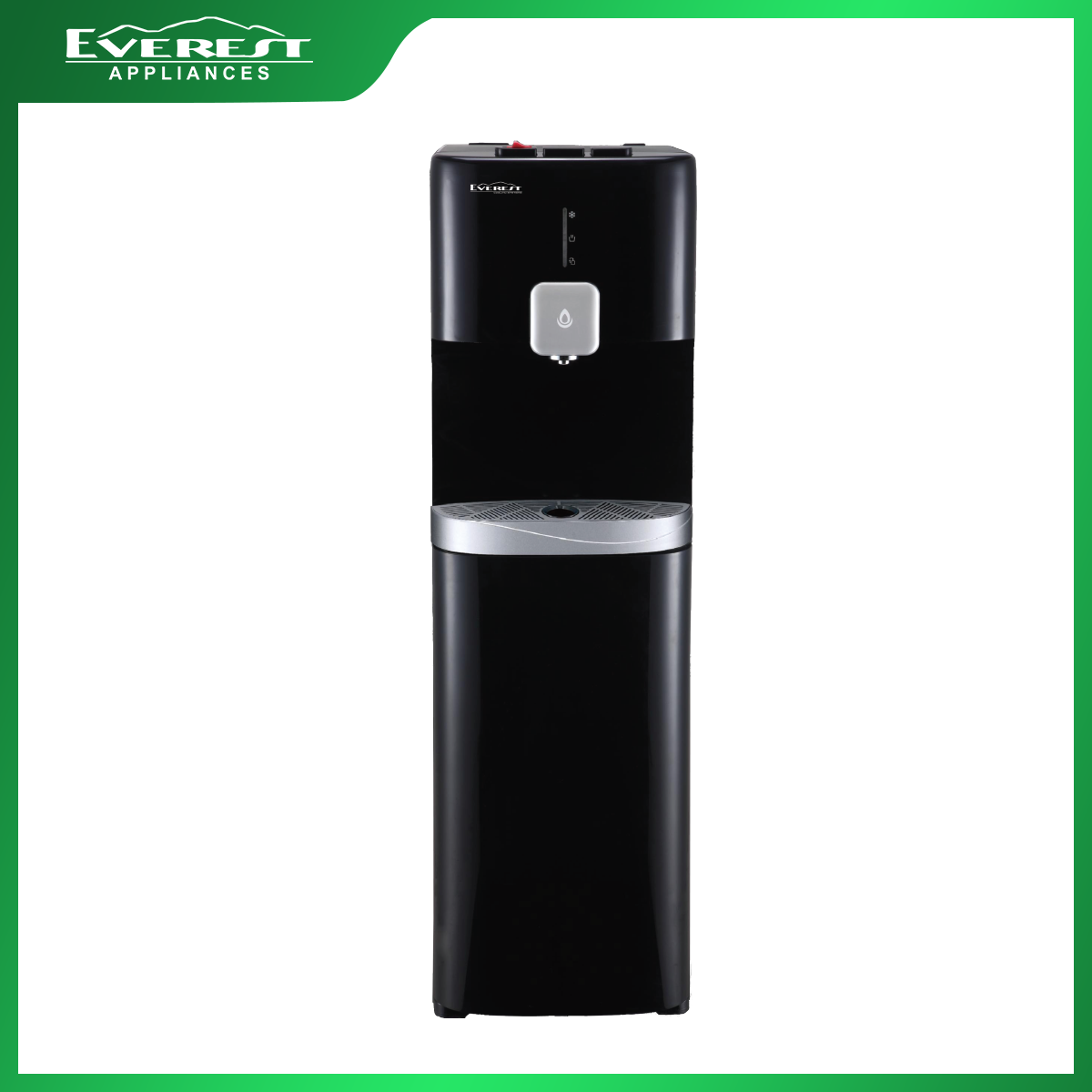 EVEREST Bottom Load Water Dispenser/ Hot, Ambient and Cold Function/ Safety Child Lock/ One Faucet/ ETWD703BL