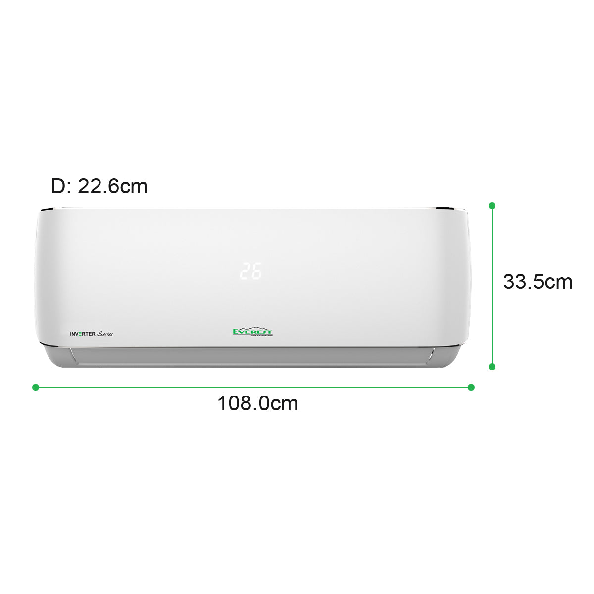 3.0 HP Split Type Wall Mounted Inverter Aircon