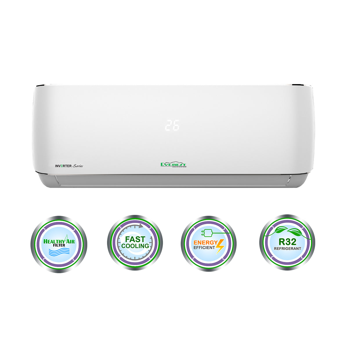 3.0 HP Split Type Wall Mounted Inverter Aircon