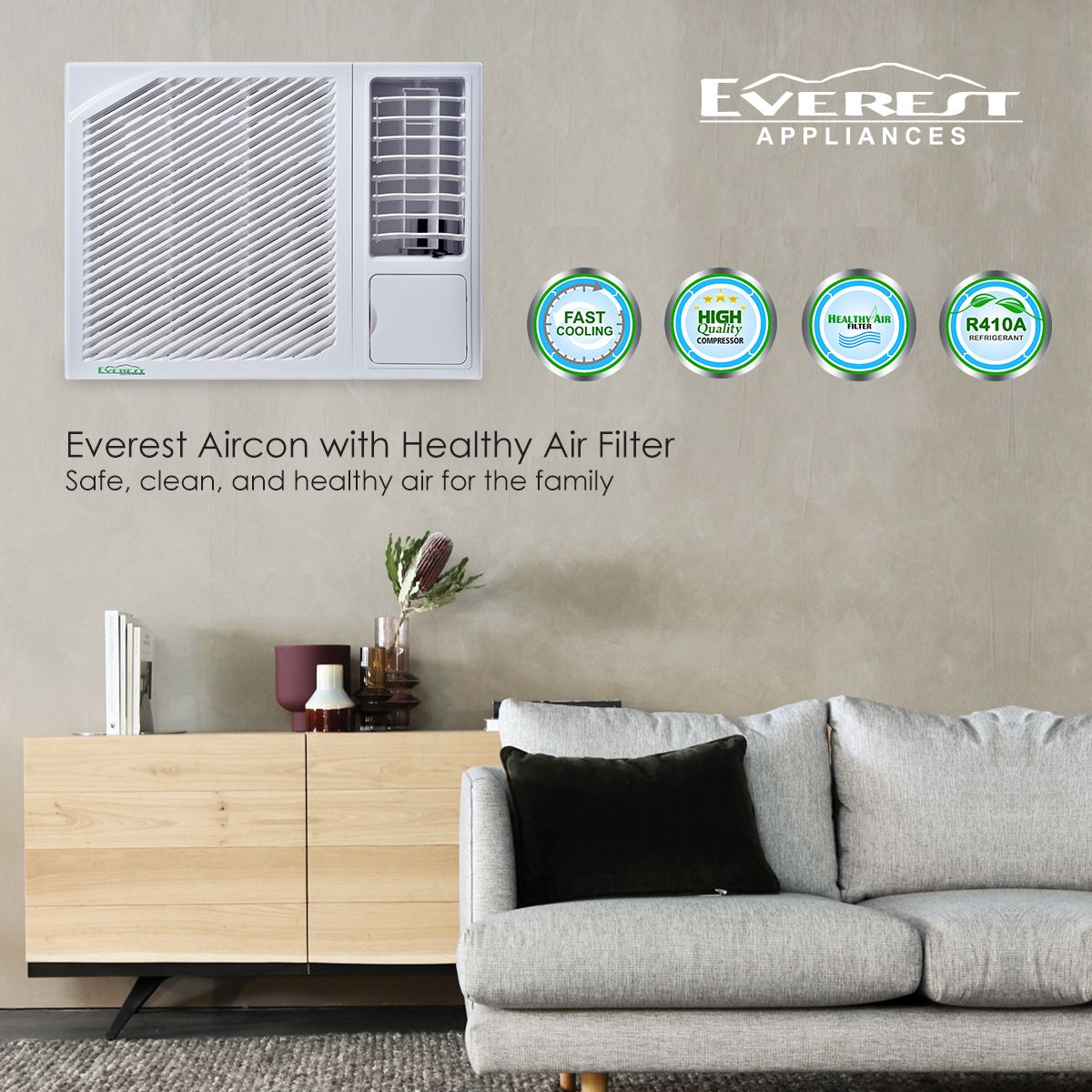 2.0 HP Window Type Aircon