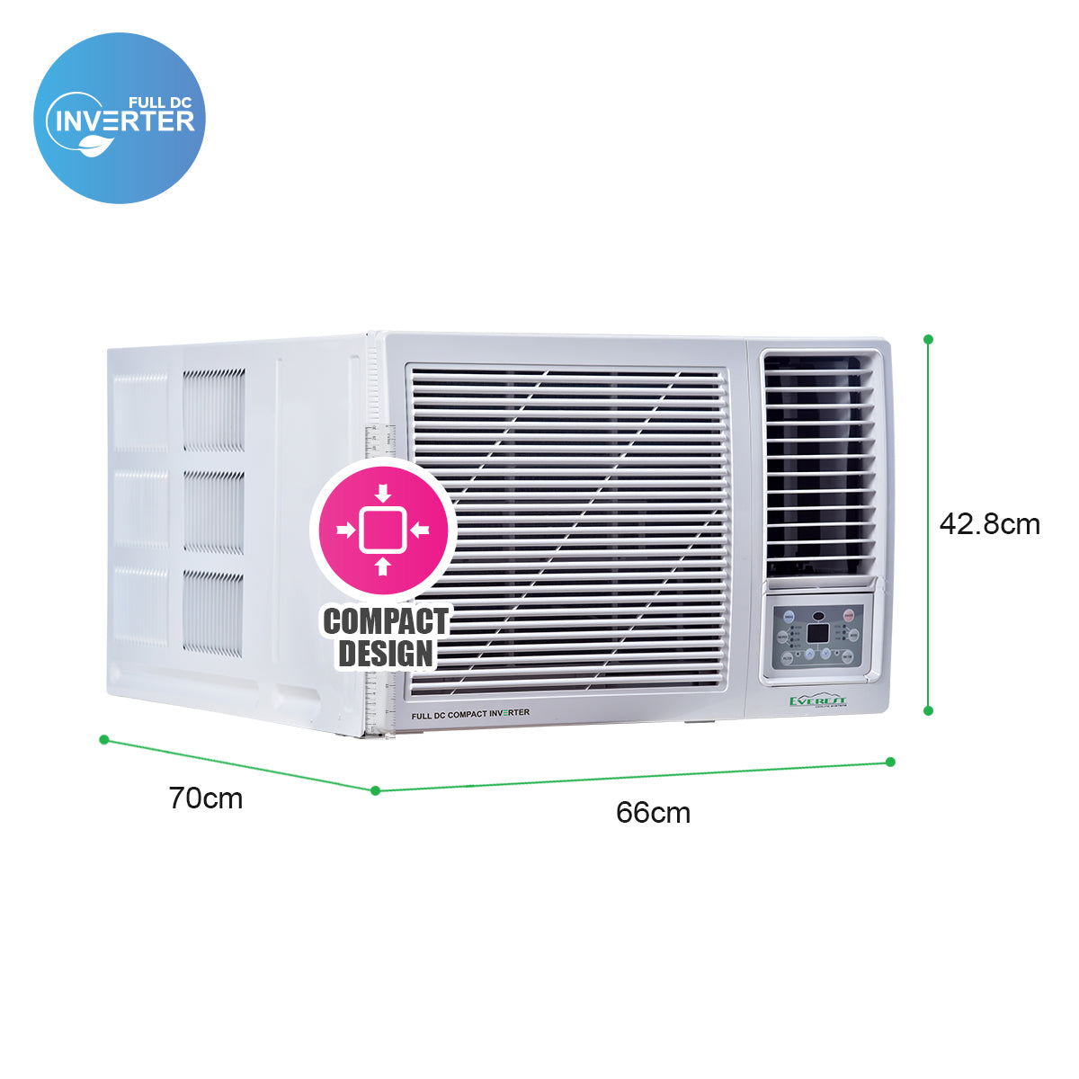 2.0 HP Full DC Inverter Window Type Aircon_ETIV20CFWD/G