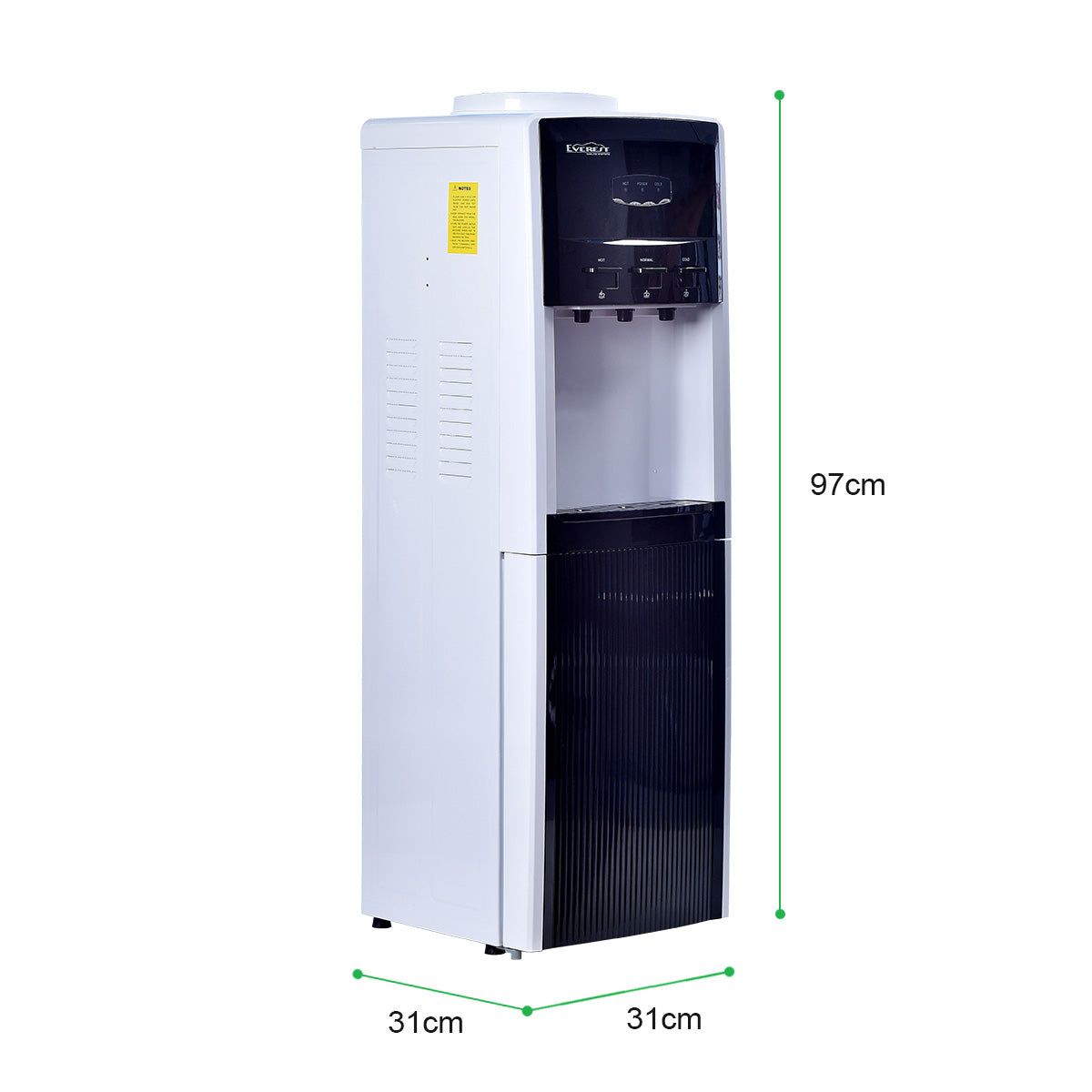 Hot, Cold and Normal with Bottom Compartment