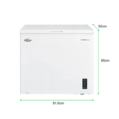 Everest Chest Freezer Inverter 7.6 cu.ft. - ETCF076IV/M