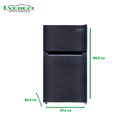 Everest INVERTER 3.1 cu.ft. Two-Door Direct Cool Refrigerator, 89L/ ET2R89IV