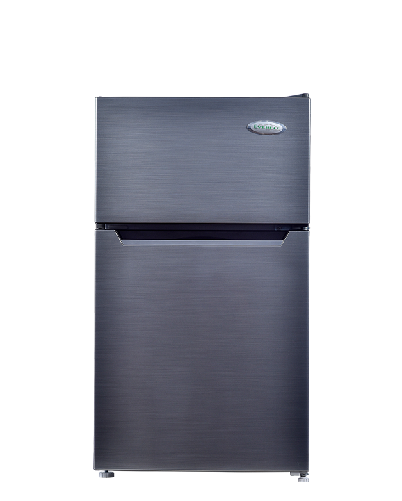3.1 cu. ft. Two Door Refrigerator| Mechanical Temperature Control| Recessed Handle| Crisper Drawer with Cover| ET2R89L