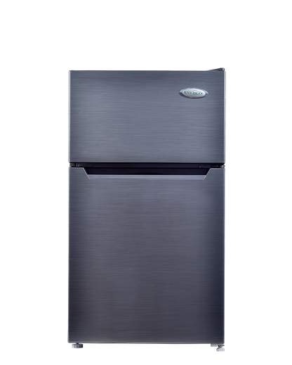 3.1 cu. ft. Two Door Refrigerator| Mechanical Temperature Control| Recessed Handle| Crisper Drawer with Cover| ET2R89L