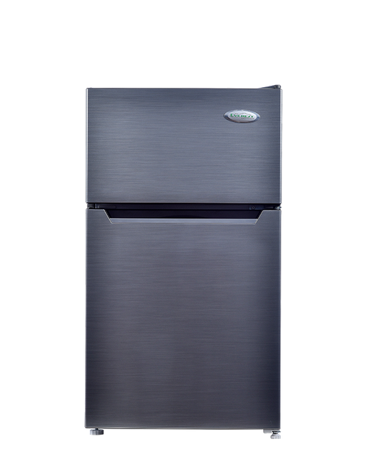3.1 cu. ft. Two Door Refrigerator| Mechanical Temperature Control| Recessed Handle| Crisper Drawer with Cover| ET2R89L