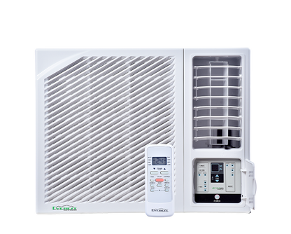 1.5 HP Window Type Aircon with Remote | R32 Refrigerant |Fast & High Cooling Capacity |Wireless Remote |Healthy Air Filter |Soft Touch Control | W450 x D585 x H346| 32kg_ETA15WDR3-HF