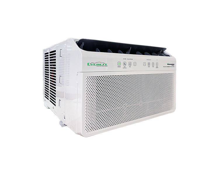 Everest Window Type Aircon 1.5Hp Top Discharge Full DC Inverter, Compact Design, Smart WIFI Control with Remote Control, Golden Fins, R32 Refrigerant, Healthy Air Filter, Energy Efficient, Can Cool 17-21 sq.m., Inverter Aircon/ ETIV15CFWTD
