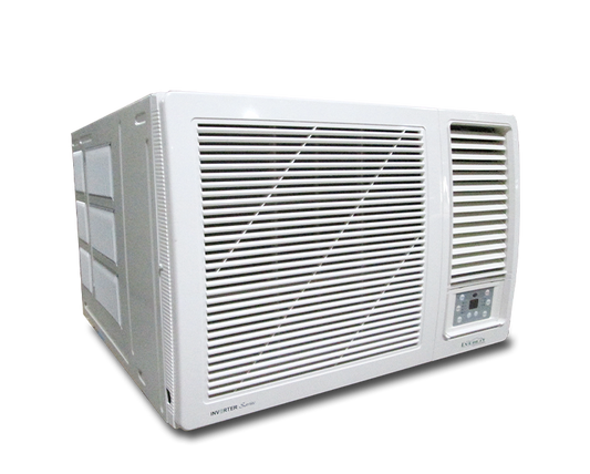 1.5 HP Window Type Inverter| remote control |saves up to 60% of power consumption | r32 refrigerant | healthy air filter |energy efficient | application area: 17-21 sqm.