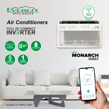 1.5 HP Window Type Inverter Top Discharge with wifi