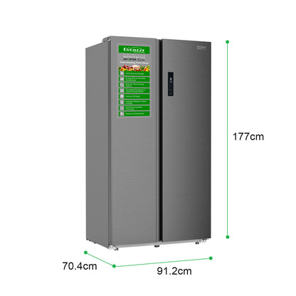 22.0 cu. ft Side by Side Inverter Series Refrigerator