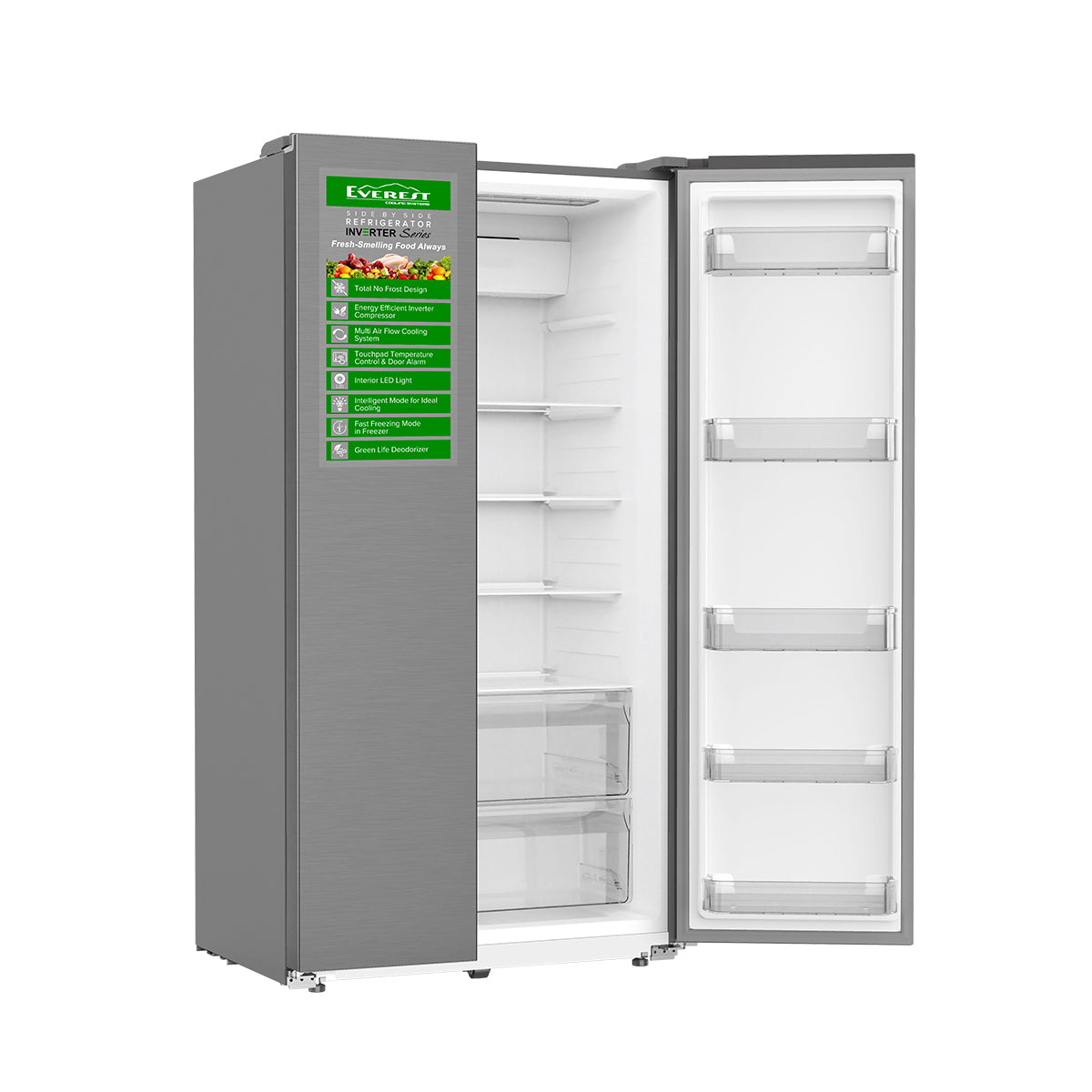 22.0 cu. ft Side by Side Inverter Series Refrigerator