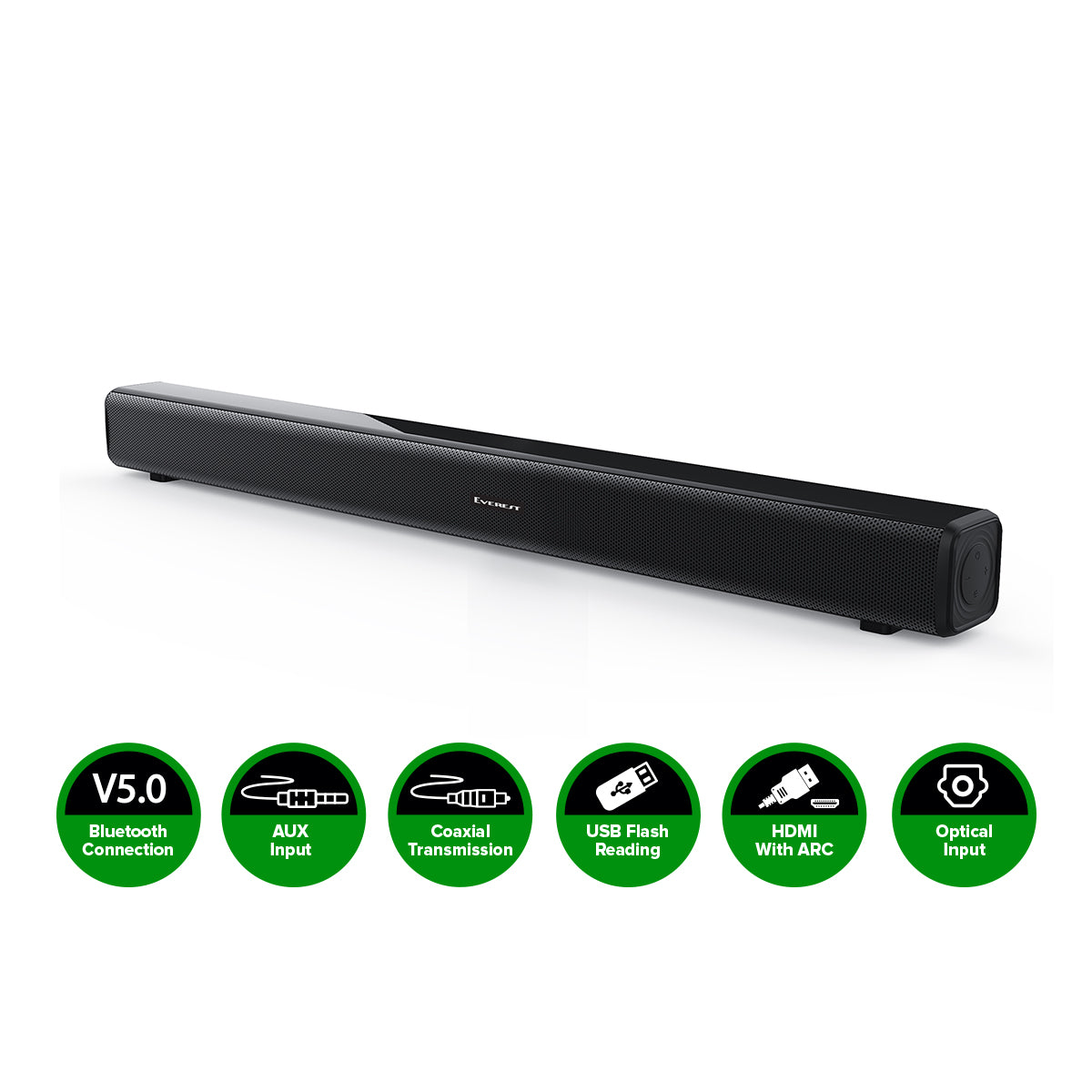 Everest Bluetooth Soundbar With Remote - ETSB30WR