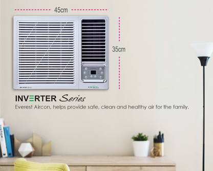 1.0 HP Full DC Inverter Window Type Aircon