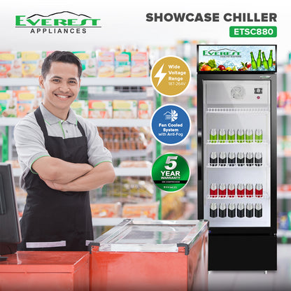 8.8 cu. ft. Showcase Chiller