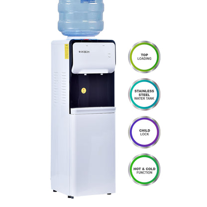 Hot and Cold Top Load Water Dispenser
