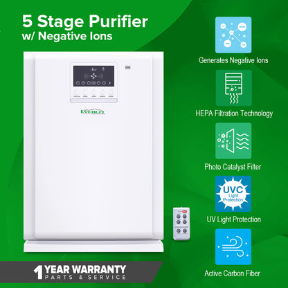 Everest Air Purifier 5 Stage - ETAPR668U