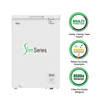 Everest Chest Freezer 4.0 cu. ft.  - ETCF04S/C
